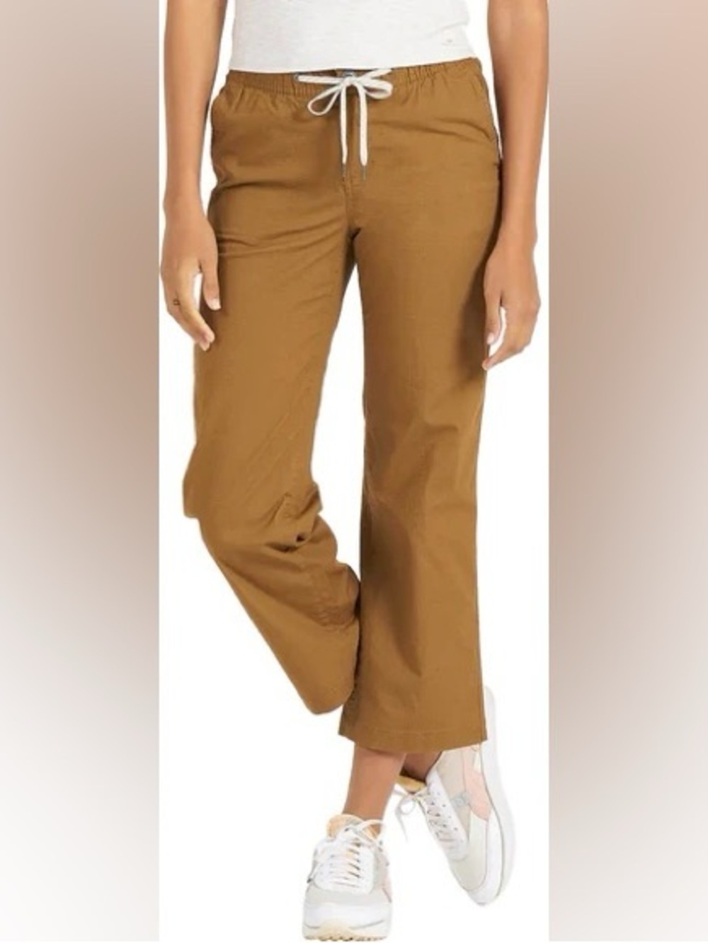 Vuori Women’s Ripstop Wideleg Pants in Tobacco sz XS